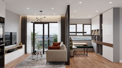 Mua căn hộ 3PN/2WC đầy đủ nội thất, vào ở ngay tầng cao view nội khu Jade Square Phạm Văn Đồng